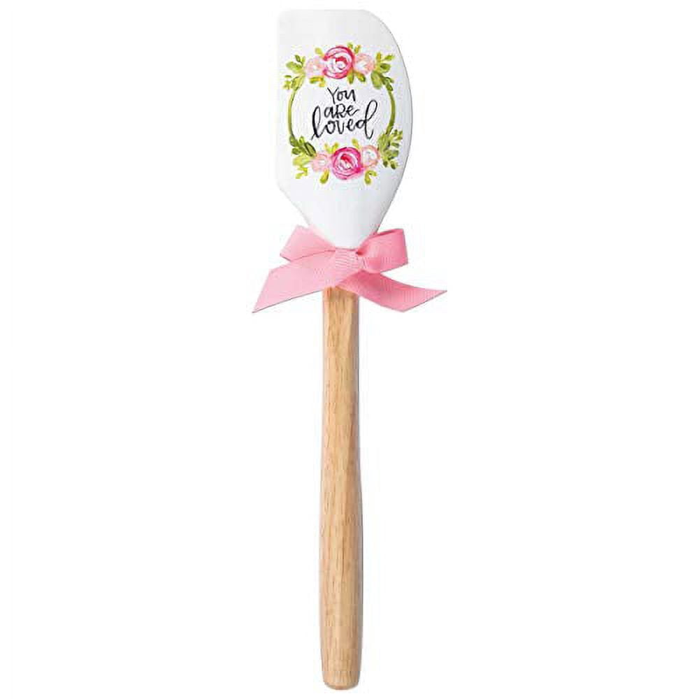 Brownlow Gift 165683 Silicone Spatula Vintage You Are Loved Utensil