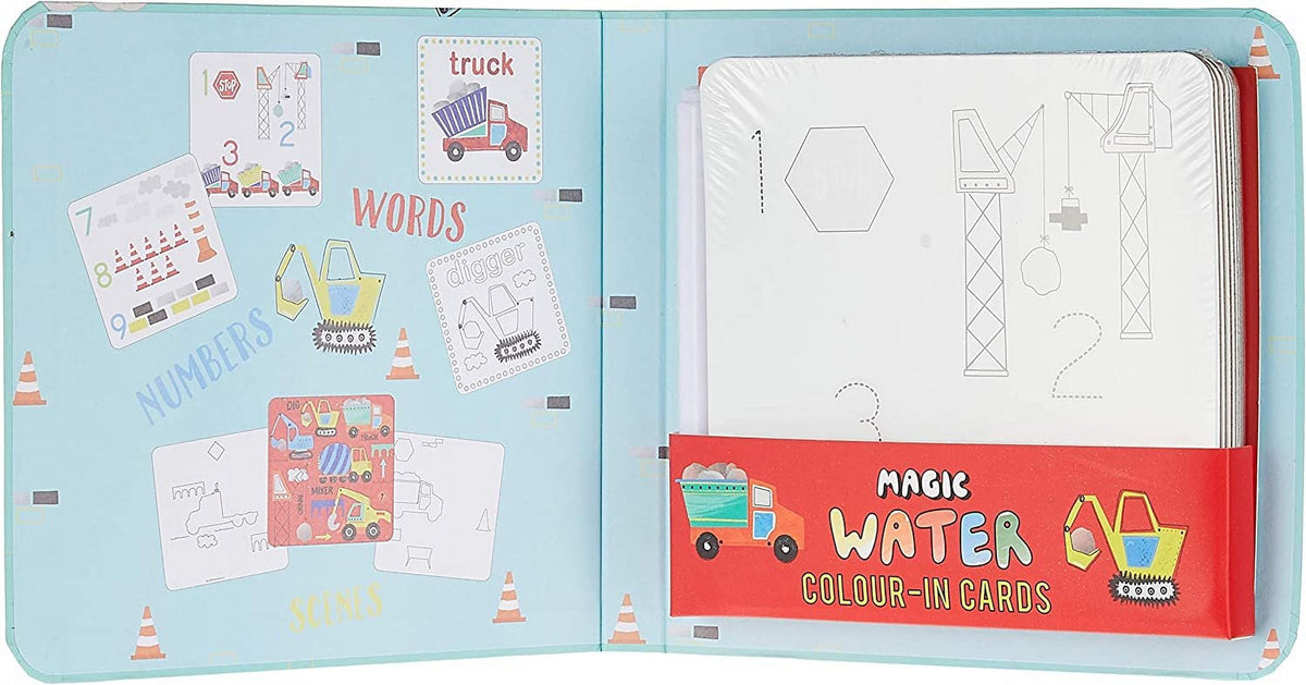 Floss & Rock, Magic Color Water Changing Cards, Construction