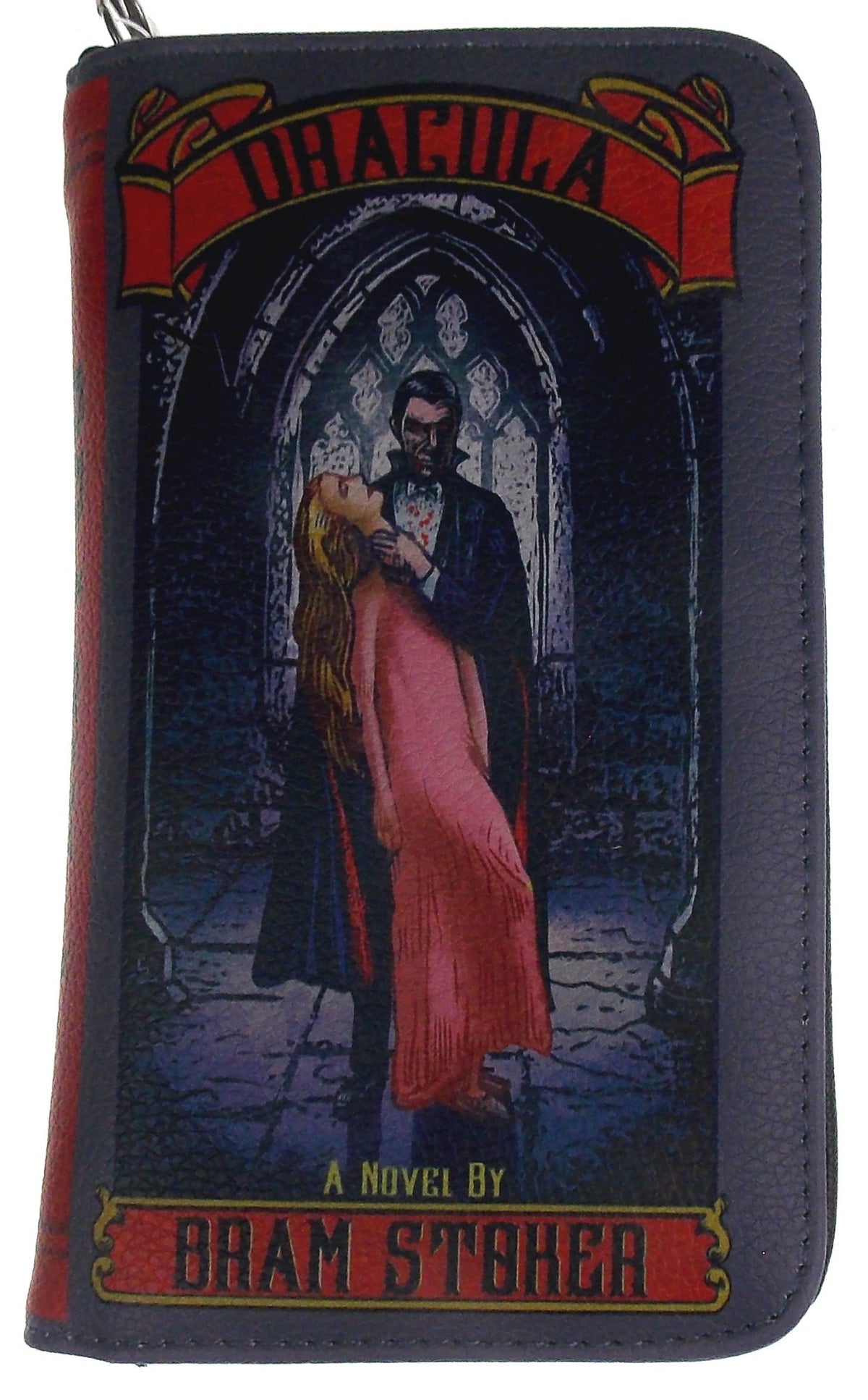 Comeco Blue Colored Dracula Book Wallet