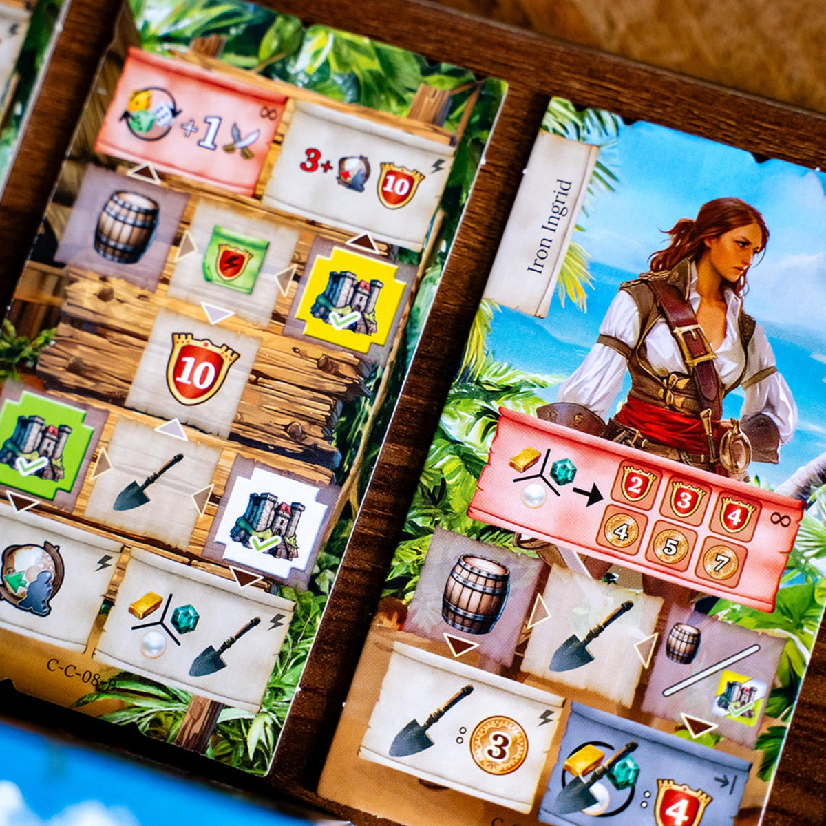 Capstone Games Pirates of Maracaibo Strategy Board Game 1-4 Players 1 Pack