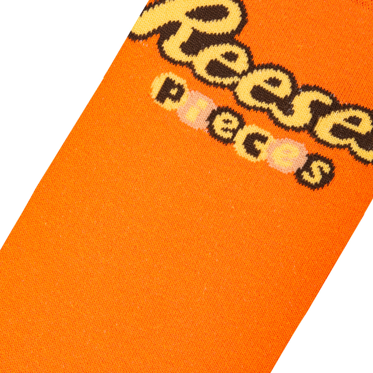 Cool Socks Reese's Pieces Chocolate Peanut Butter Crew Socks, Size Medium
