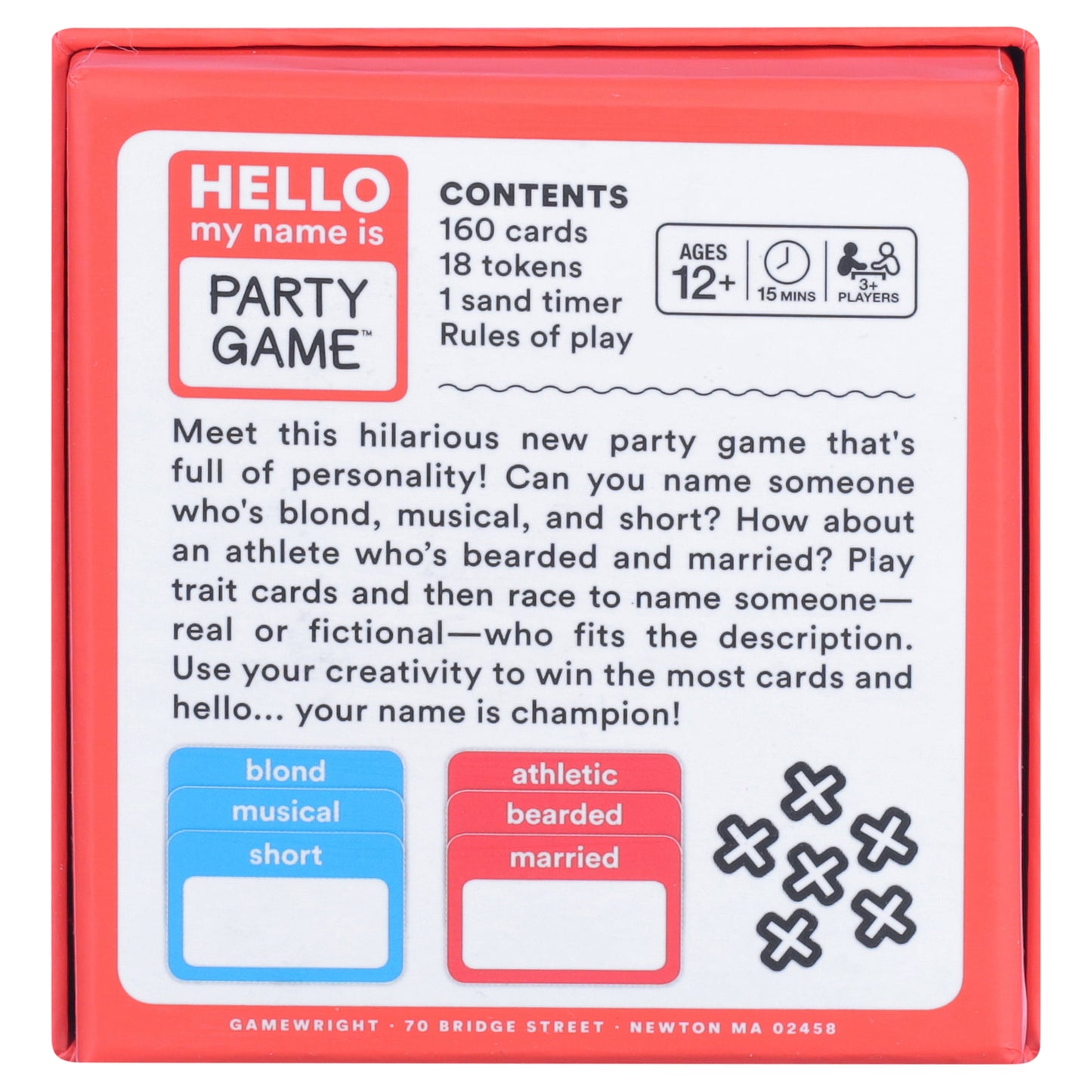 Gamewright - Hello My Name Is W/Display - Game