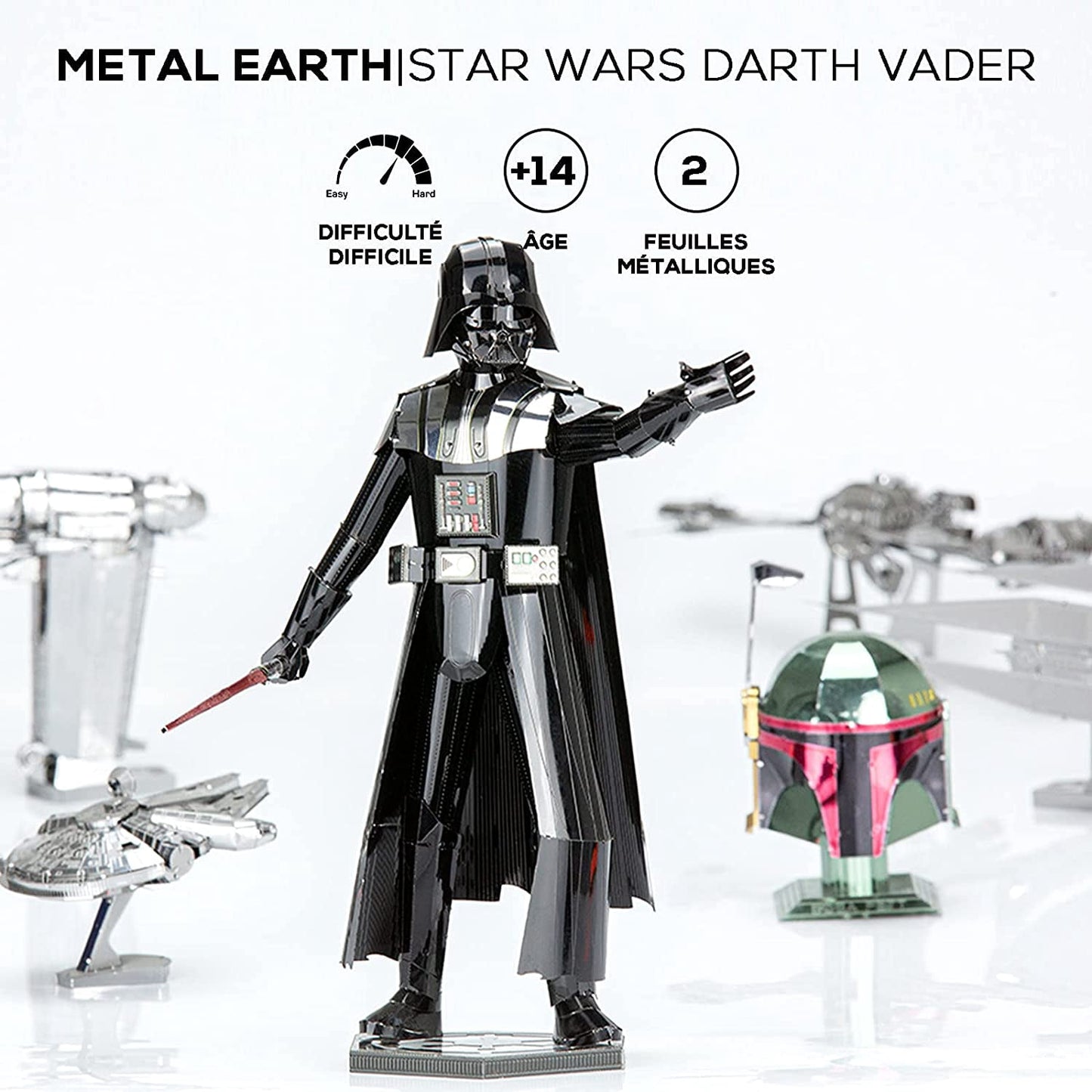 Metal Earth Premium Series ICONX 3D Metal Model Kit - Star Wars Darth Vader