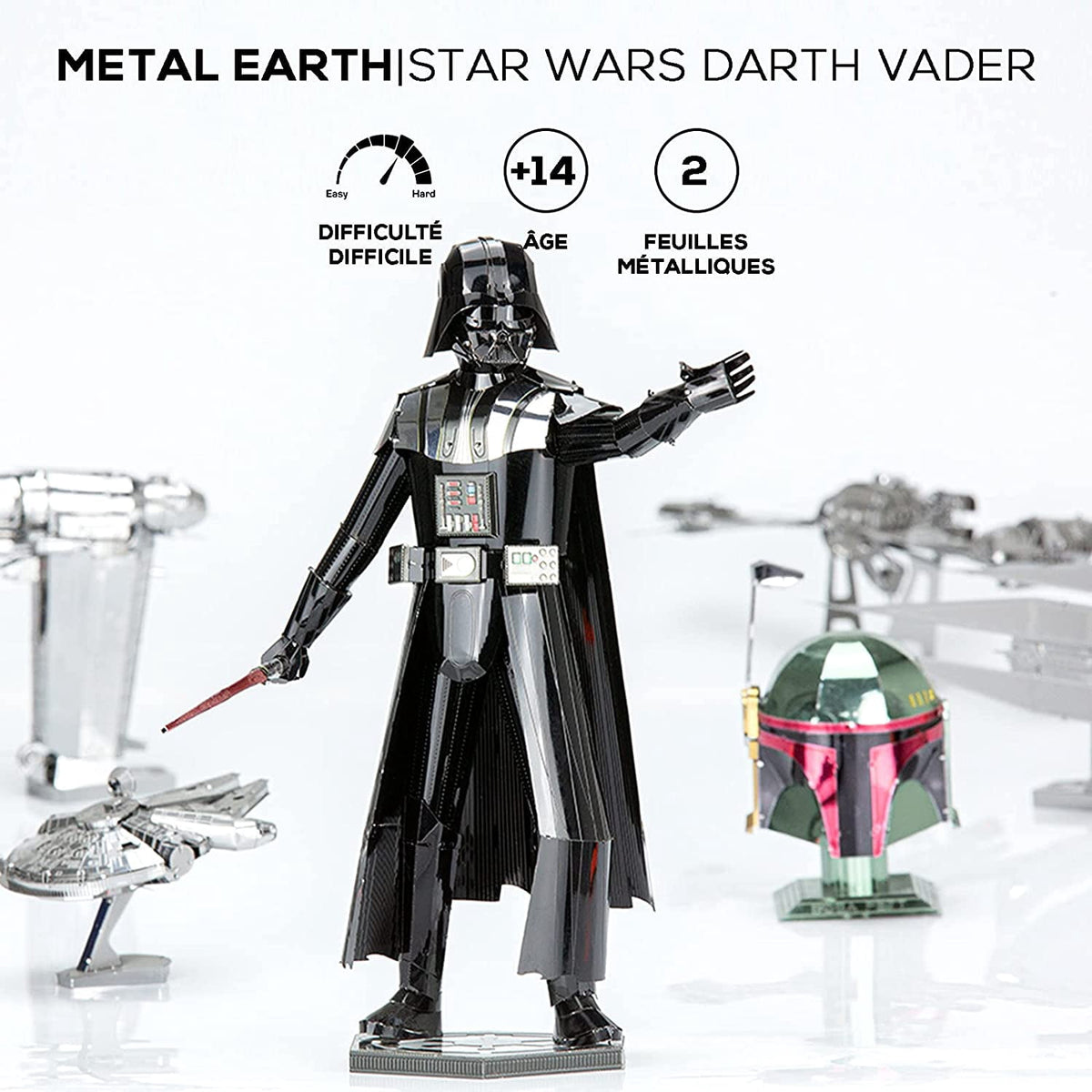 Metal Earth Premium Series ICONX 3D Metal Model Kit - Star Wars Darth Vader