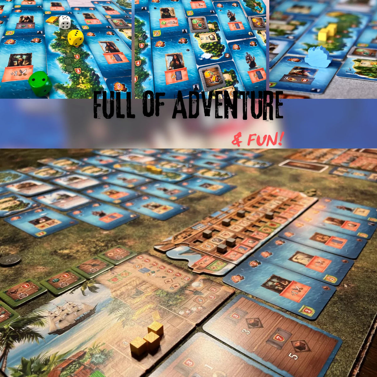 Capstone Games Pirates of Maracaibo Strategy Board Game 1-4 Players 1 Pack