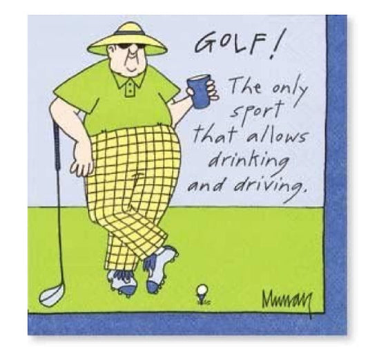 Design Design DESIGN62400517 Drinking & Driving Cocktail Napkins