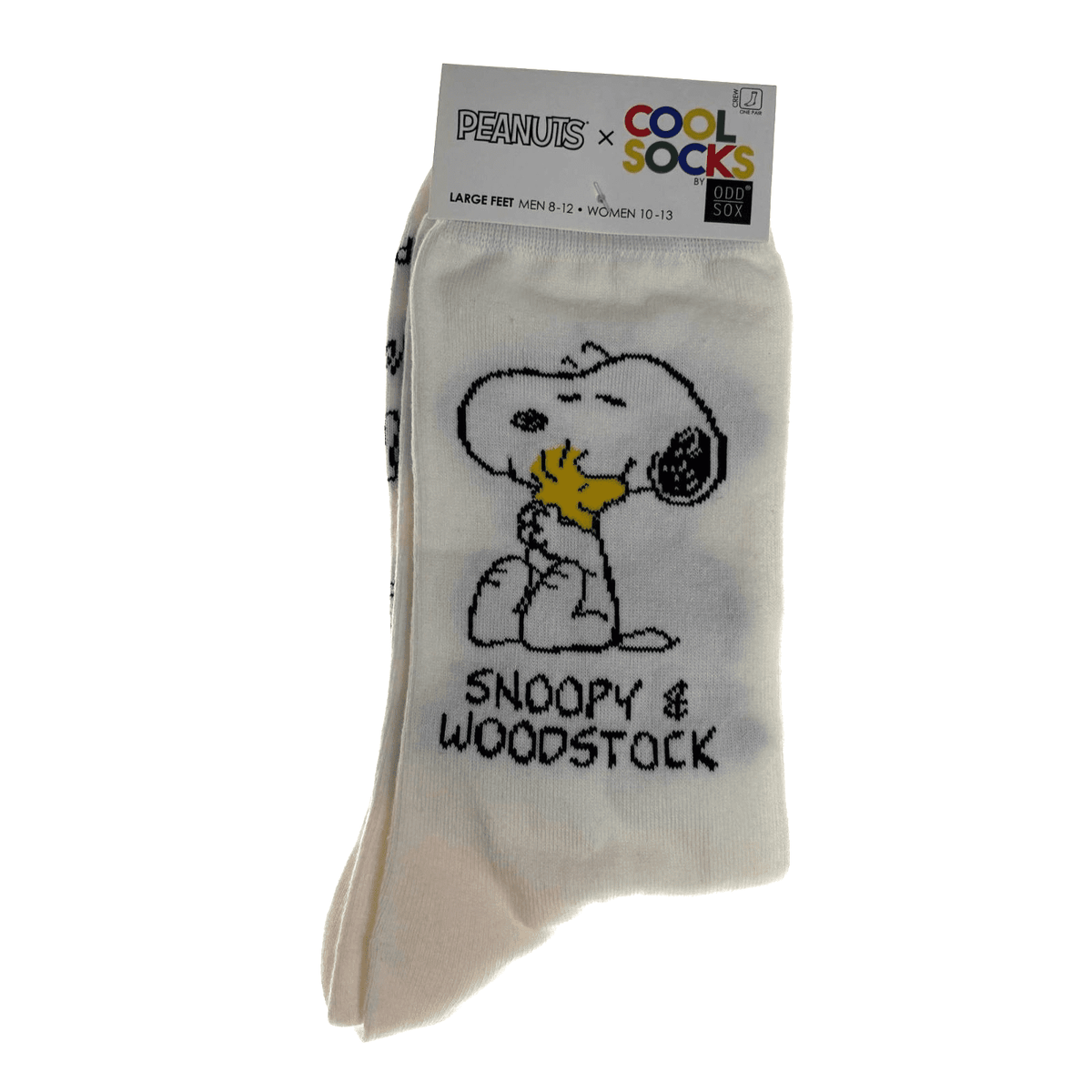 Cool Socks Snoopy & Woodstock & Linus 2 Pair Mens Womens Cool Socks Gift Crew