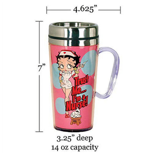 BETTY BOOP NURSE ACRYLIC MUG