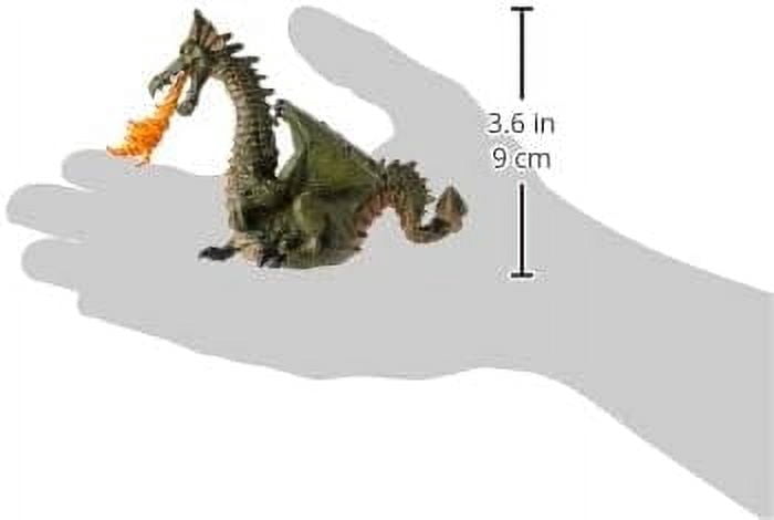 Papo 39025 Winged Green Dragon with Fire