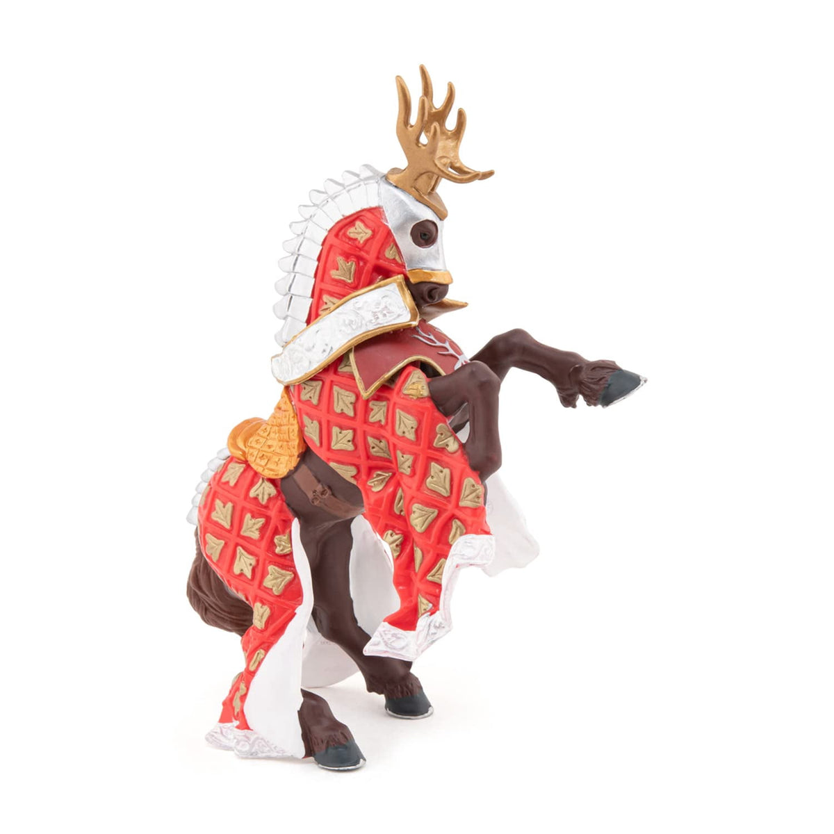 Papo Weapon Master Stag Horse  Hand Painted Figurine - Heirloom Quality Collectible No. 39912