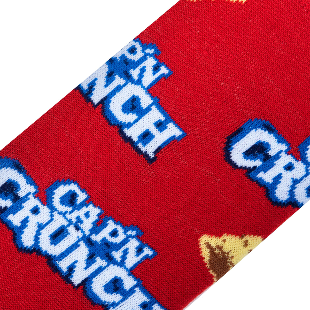 Crazy Socks Cap'n Crunch Cereal Crew Socks, Size Large