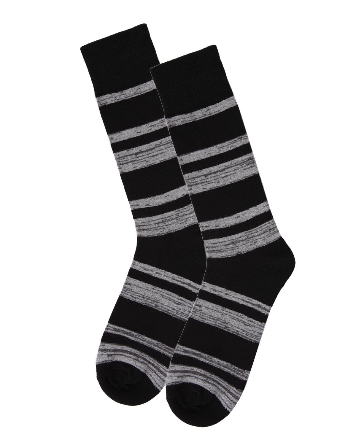 MeMoi Men's 2 Pair Pack Billiard Ball Bamboo Blend Crew Socks - Mens - Male, 10-13, Black