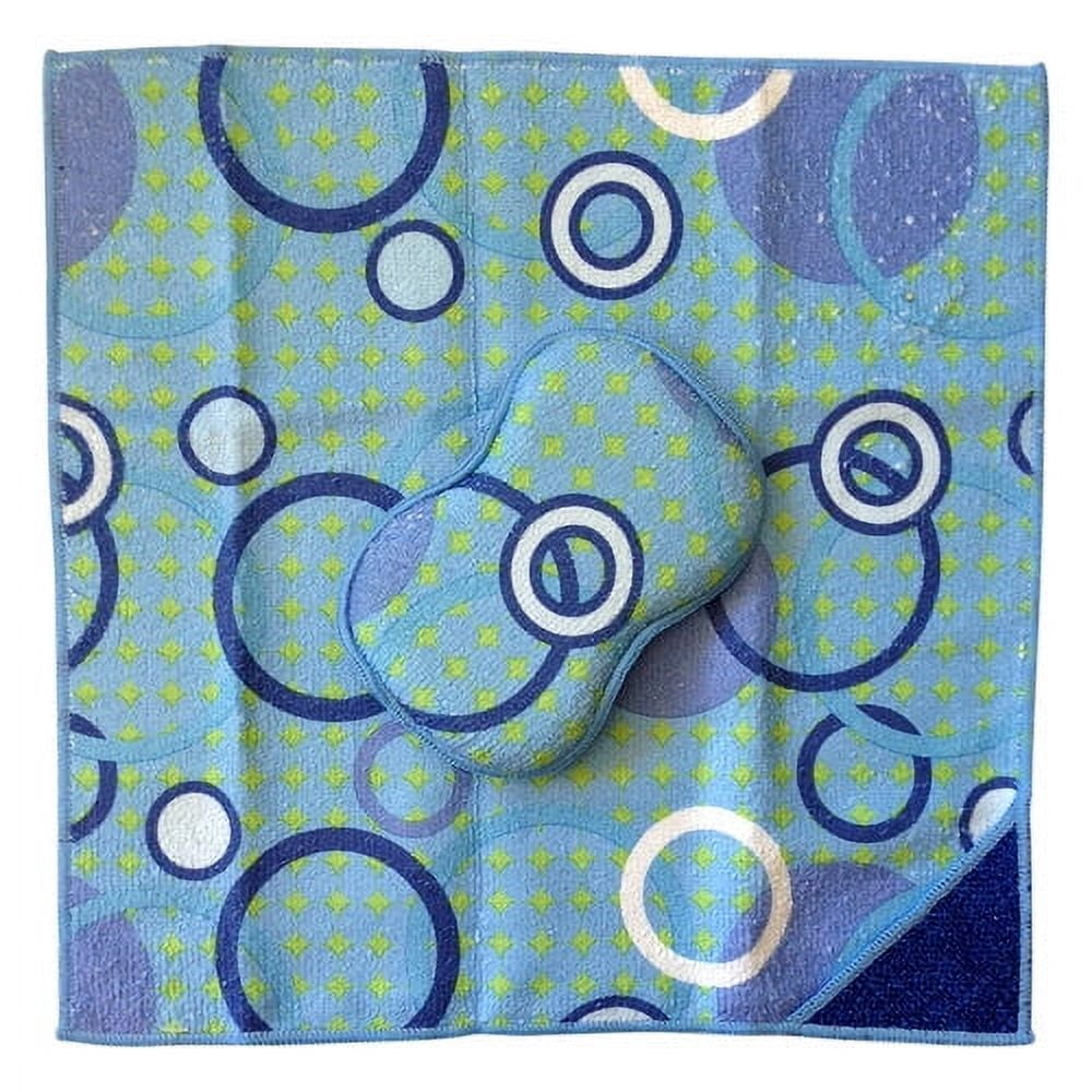 Simoniz Tuff-Scrub Microfiber Towel & Sponge Pad, 2 count