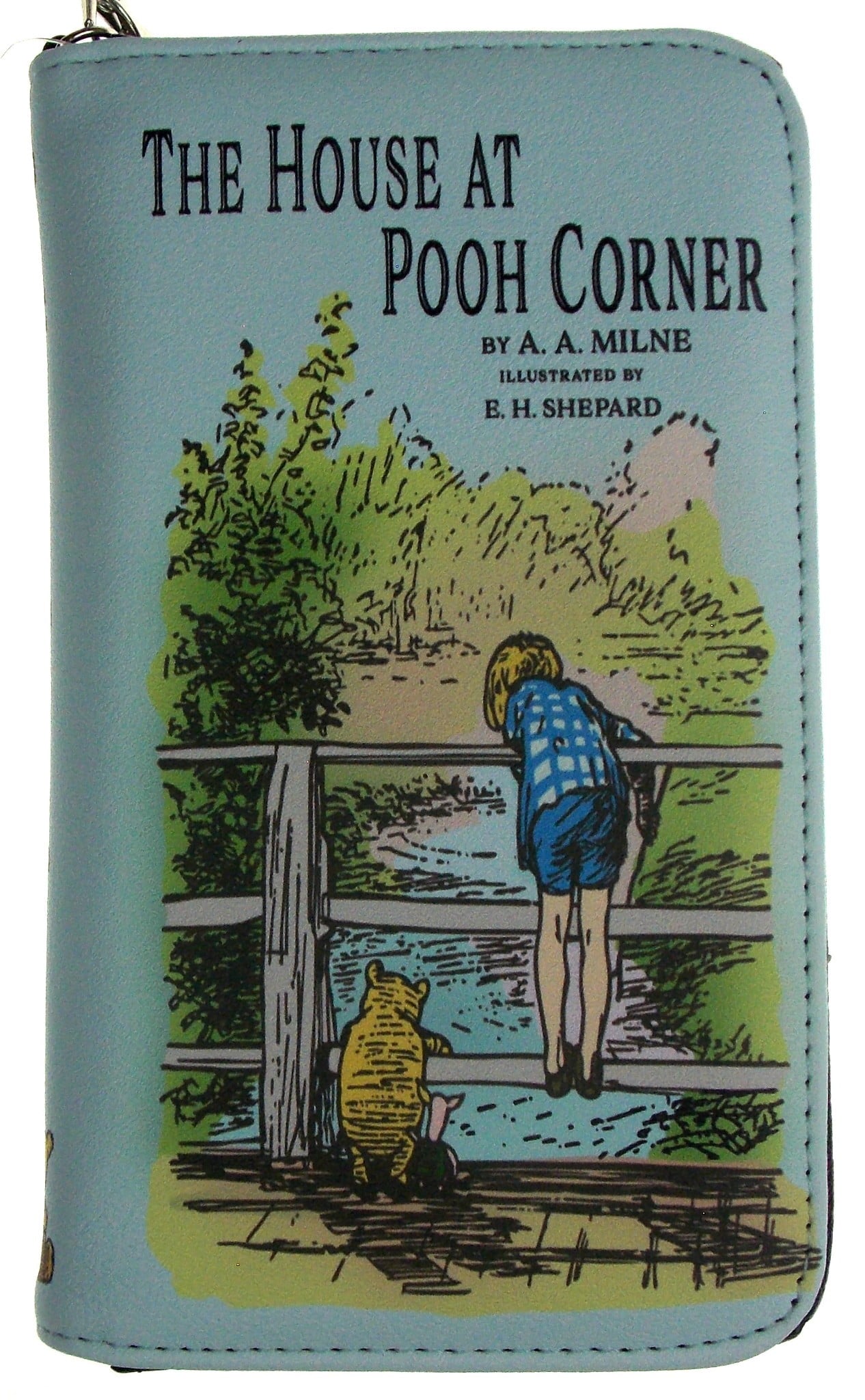 Comeco The House at Pooh Corner Book Wallet Light Blue