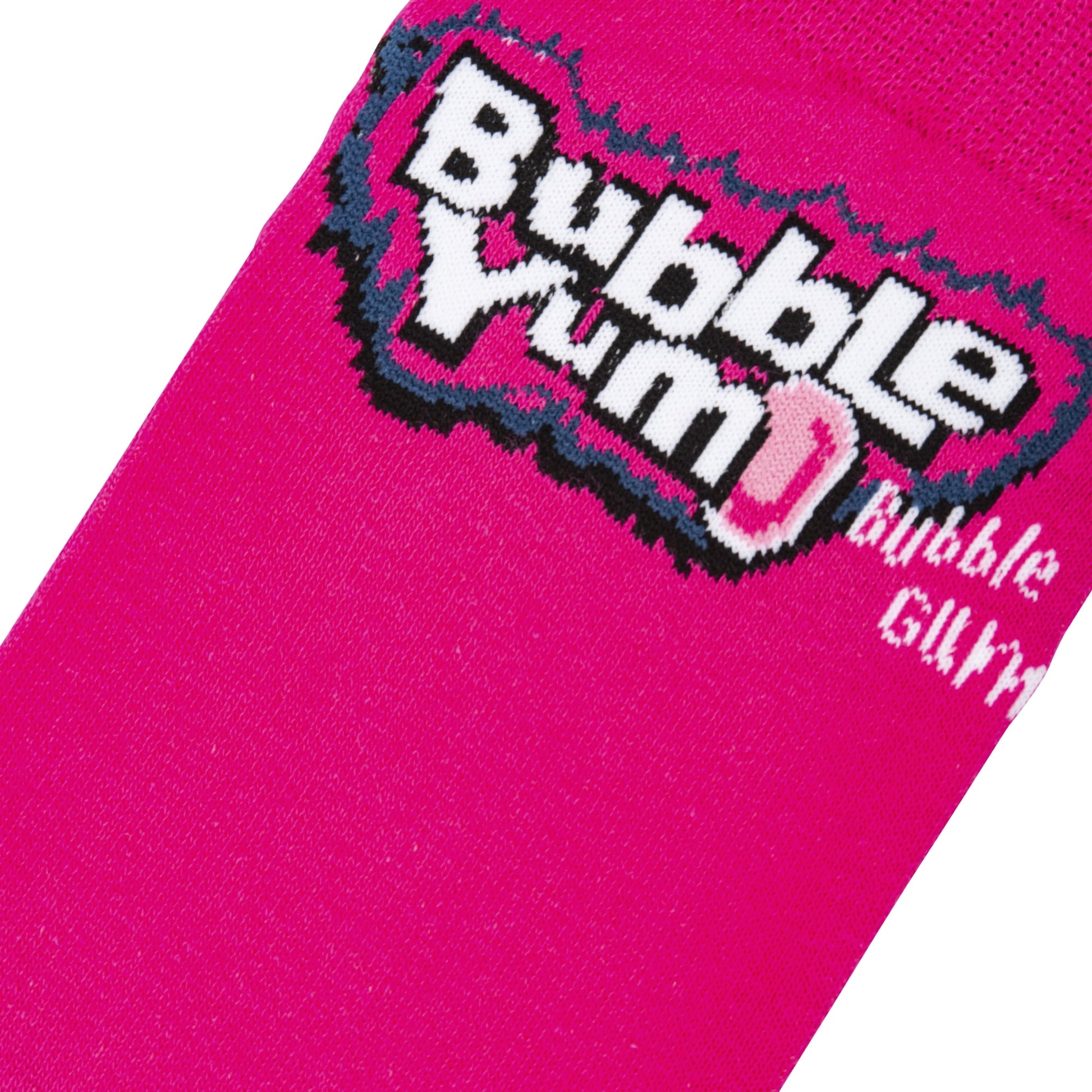 Cool Socks Bubble Yum Candy Gum Fun Crew Socks, Size Medium