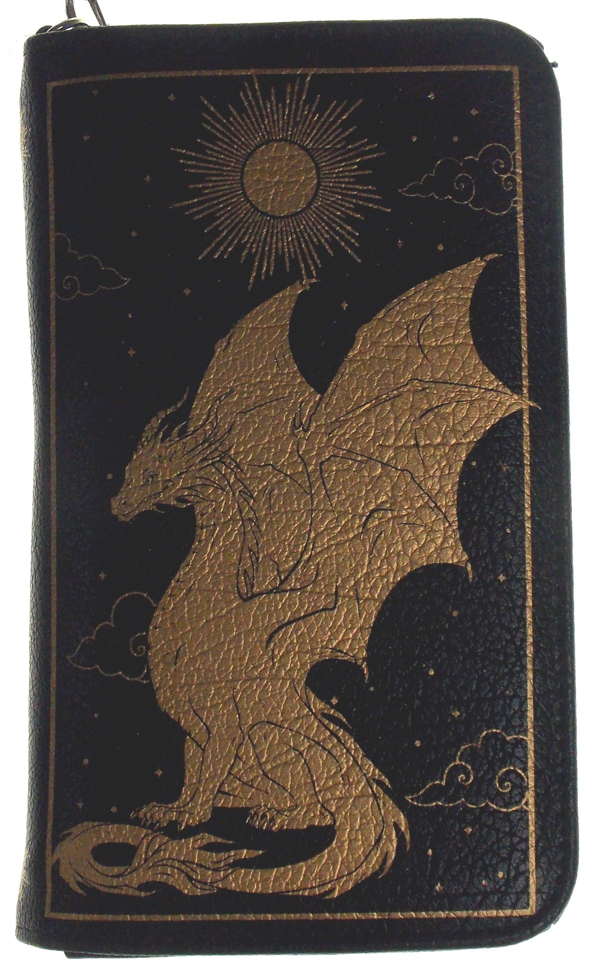 The Book of Dragons Wallet Snap Zipper RFID Blocking Wristlet Gift Purse