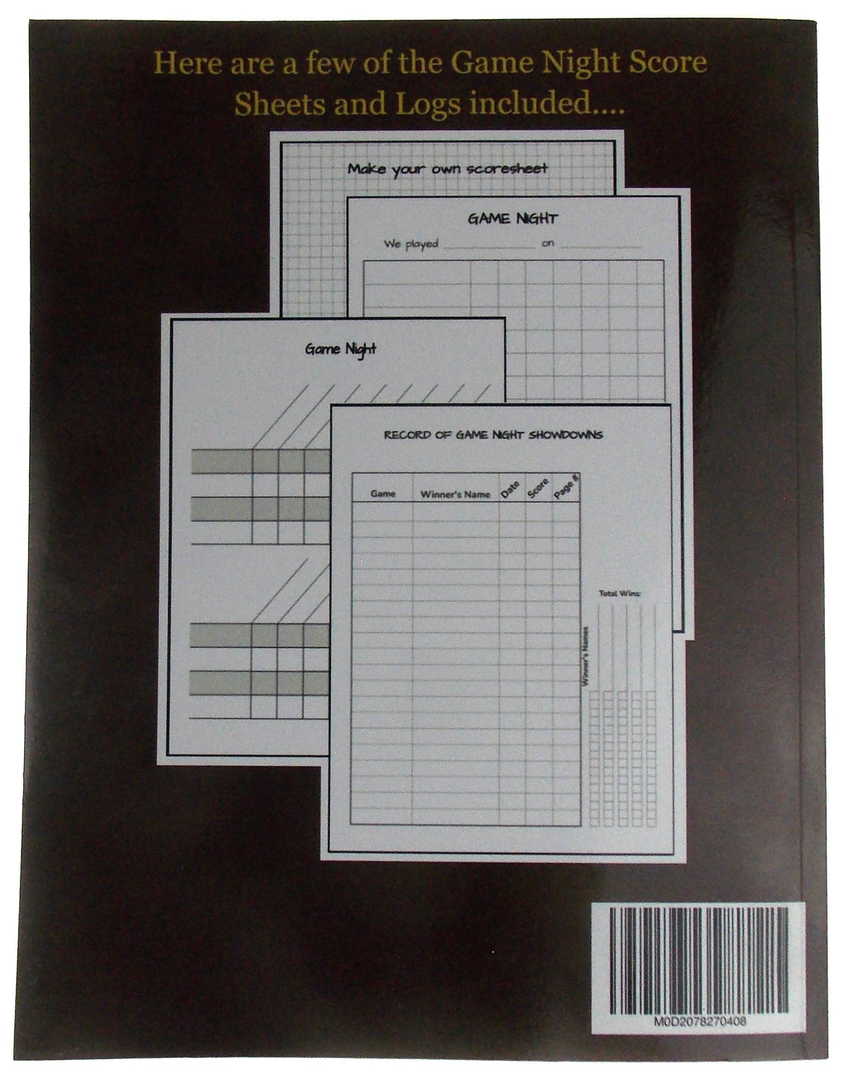Family Game Night: Official Record of Game Night Showdowns