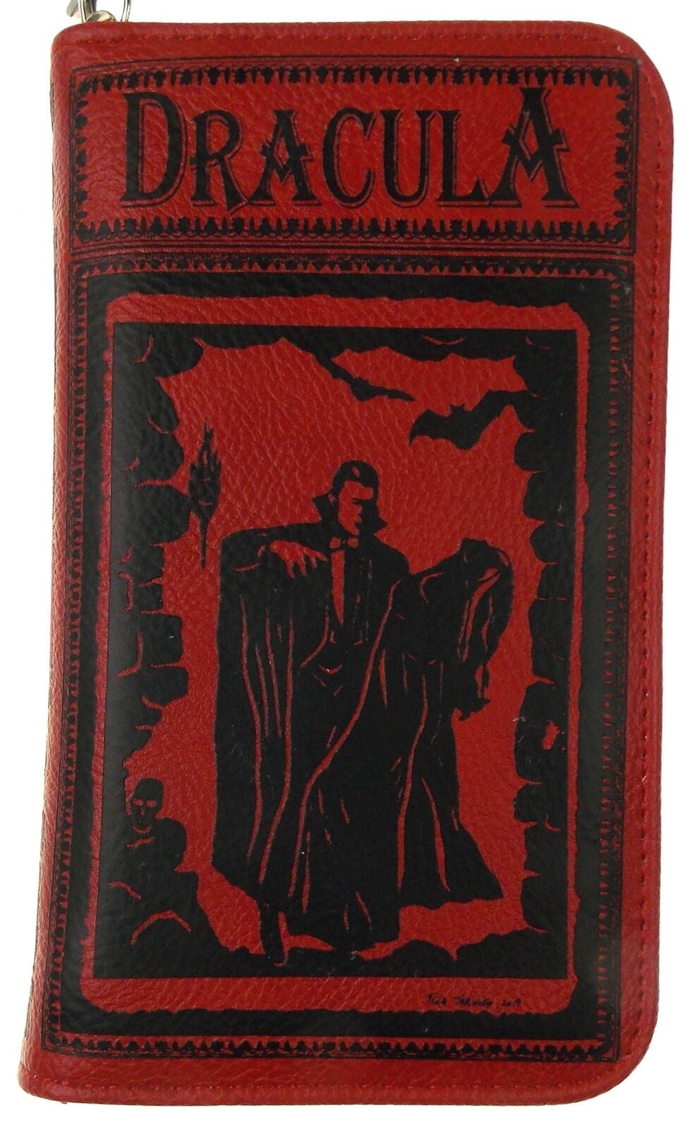Comeco Dracula Book Wallet Red