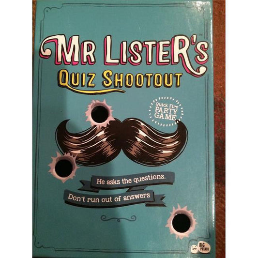 Mr. Lister's Quiz Shootout Quick Fire Party Card Game