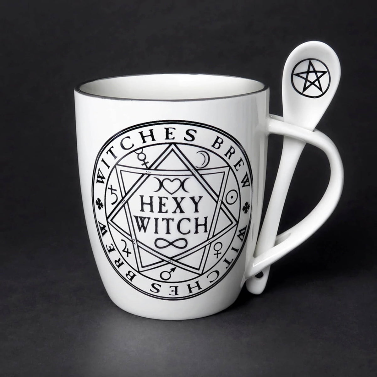 Kitchen Hexy Witch Cup And Spoon