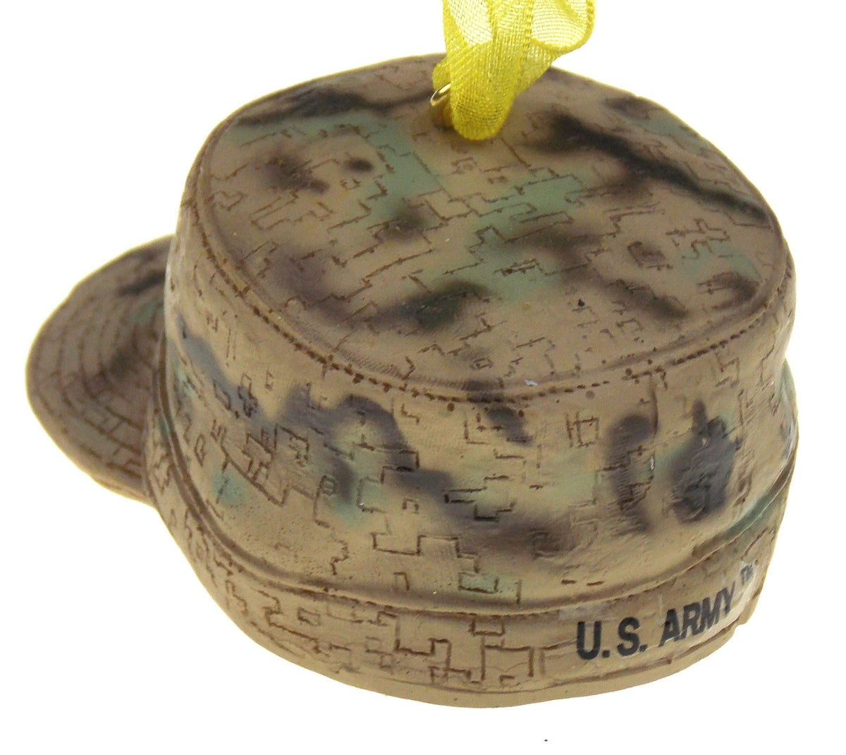 US Army Cap Ornament United States Pin Camo Hat Military Gift USA Christmas Tree