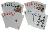 Euchre Playing Cards Bundle - 2 Euchre Decks in One Box with Large 40mm Suit Marker Dice