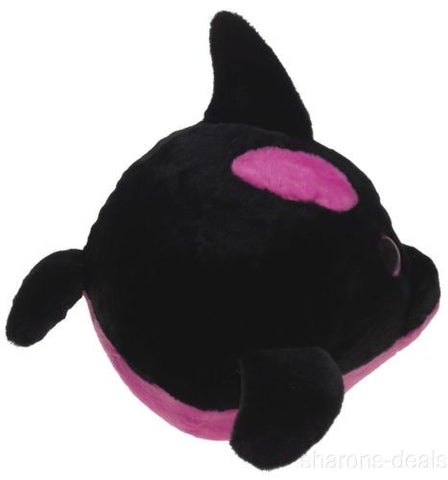 Sea World 9" Orca Killer Whale Bubble Zoo Plush Toy Pink Black Stuffed Animal - FUNsational Finds - 1