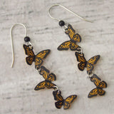 Sienna Sky Monarch Butterfly Earrings Hypoallergenic Sterling Silver Made in USA