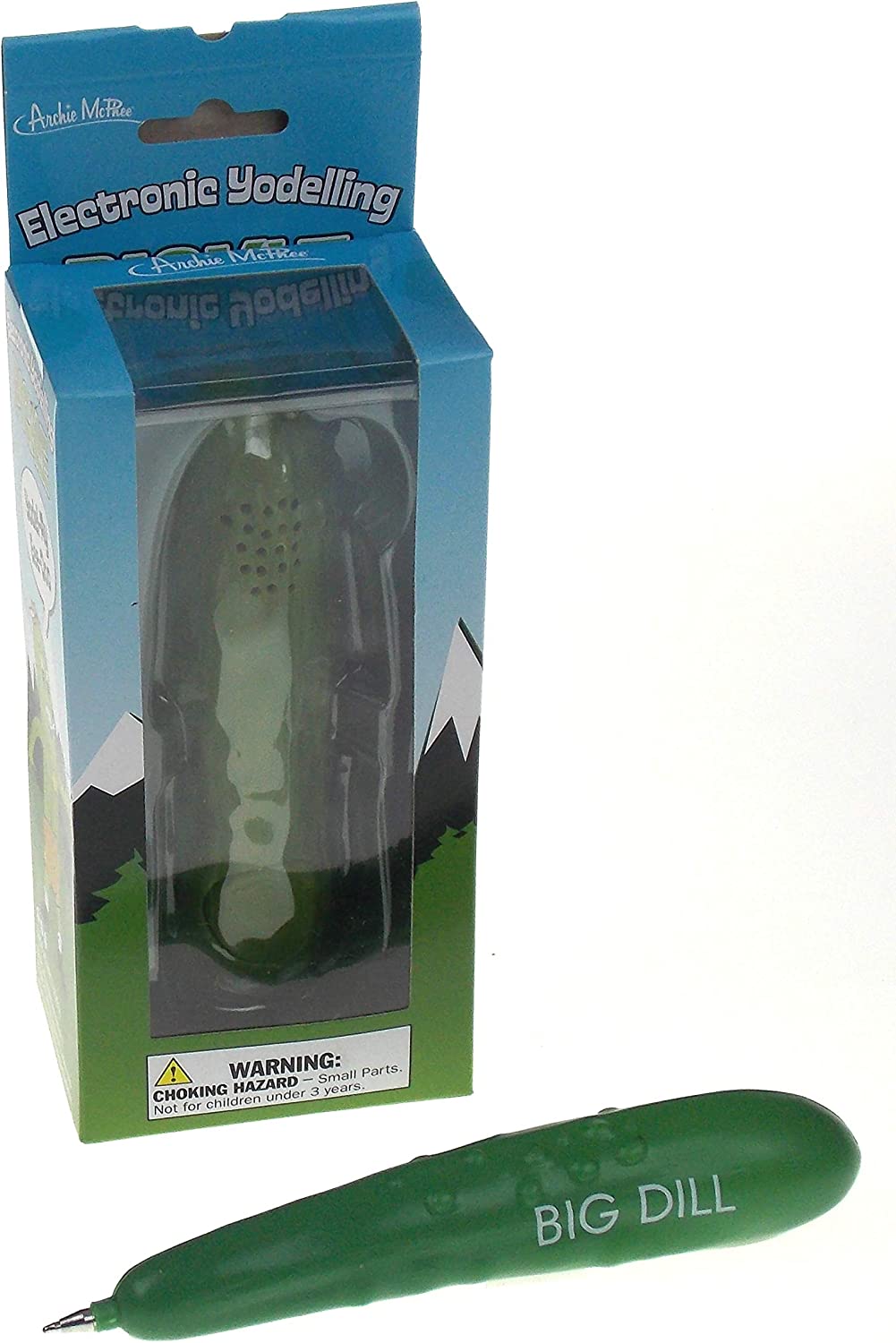 Yodelling Pickle Bundled with a Pickle Pen