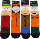 South Park Sock Bundle - Stan Kyle Cartman Kenny Socks 4 Pairs