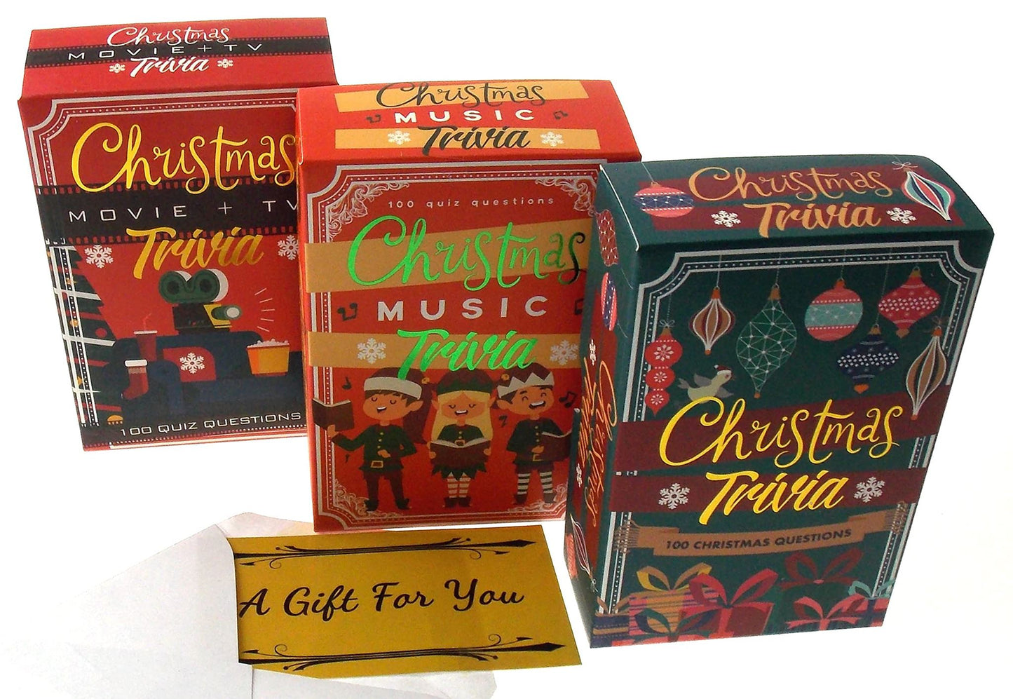 Christmas Trivia Lot 3 Movie TV Music General Holiday Family Party Friends Gift