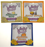 Cheese Lover's Wacky Cracker Saltine Seasoning Bundle - Parmesan Herb, Cheesy Garlic & Cheddar Ranch Flavors - 3 Packs (1 oz) + 3 Zip Top Bags + Recipes Card