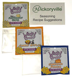 Cheese Lover's Wacky Cracker Saltine Seasoning Bundle - Parmesan Herb, Cheesy Garlic & Cheddar Ranch Flavors - 3 Packs (1 oz) + 3 Zip Top Bags + Recipes Card
