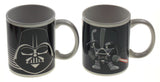 Zak! Star Wars Darth Vader Coffee Mugs Set 2 Black Gray Mug 12 oz Helmet Cartoon