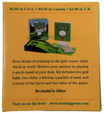 Lot of 2 Desktop Golf Balls Clubs Fairway Sand Book Chris Stone Mini Kit - FUNsational Finds - 2