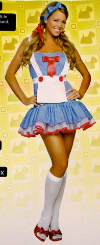Roma 3pc Dorothy Babe Sexy Halloween Costume Cosplay Dress 4052 Small/Medium - FUNsational Finds - 1
