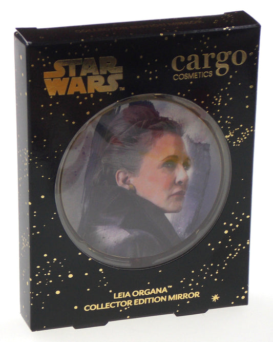 Star Wars Leia Organa Compact Mirror Cargo Cosmetics Collector Limited Edition