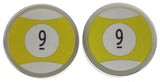 Lot 2 Billiards Pool Drink Coaster Set 4 Supreme Dishwasher Safe Balls 3 8 9 14 - FUNsational Finds - 3