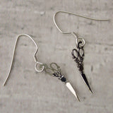 Sienna Sky Antique Scissors Earrings Hypoallergenic Sterling Silver US Dangle
