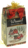 Wassail Spiced Cider Mix Gift Set Bundle Red Truck & Barn Winter Holiday Scene