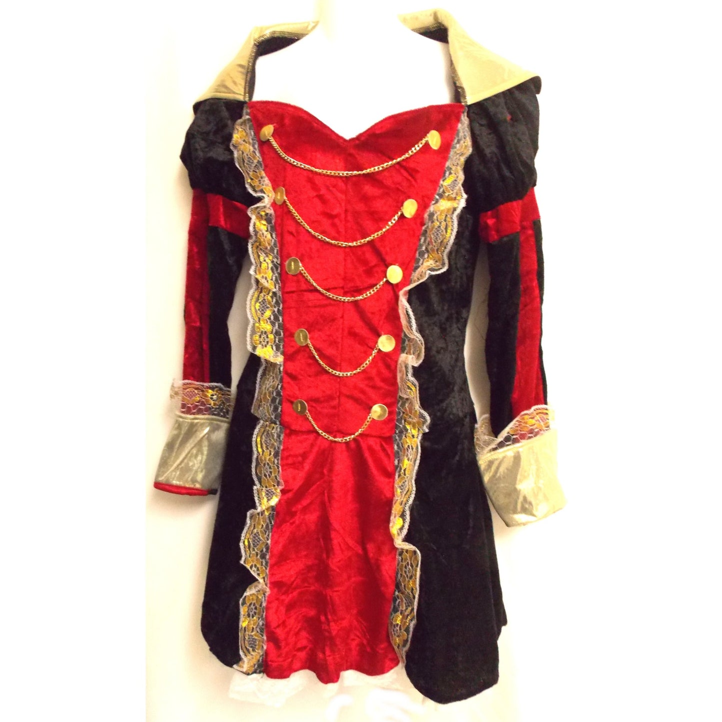 Captain Jack Pirate Costume Party Cosplay Halloween Hat Dagger Dress Renaissance