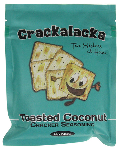 Crackalacka Toasted Coconut Cracker Seasoning