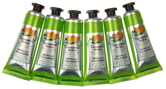 Difeel Cucumber Melon Vitamin E Hand & Nail Cream Lot 6 Neutralize Free Radicals