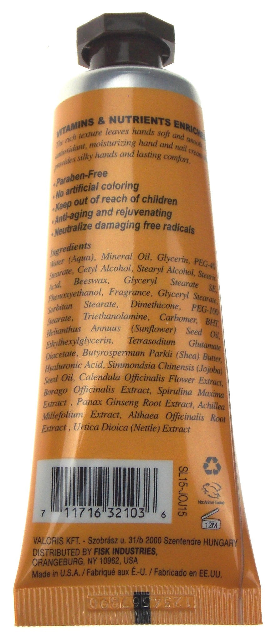 Difeel Jojoba Luxury Hand & Nail Cream Lot 6 Nutrient Enriched Rejuvenating USA