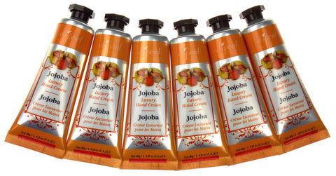 Difeel Jojoba Luxury Hand & Nail Cream Lot 6 Nutrient Enriched Rejuvenating USA