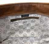 Myra Bag Spot Hairon Handbag Leather Handcrafted Animal Print Purse Upcycled