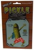Hickoryville Dress Up Pickle 36 Reusable Cling Stickers Easy Fold Up Stand Gift