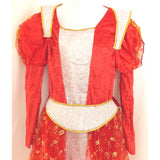 Queen Halloween Costume One Size Junior Dress Adult Sash Medieval Renaissance