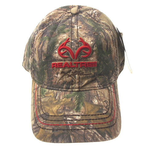 Realtree Xtra Camo Baseball Cap Hat Red Antler Logo Stretch Fit L XL C –  FUNsational Finds