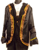 Medieval Renaissance Man Costume Party Cosplay Halloween Steampunk Adult Jacket